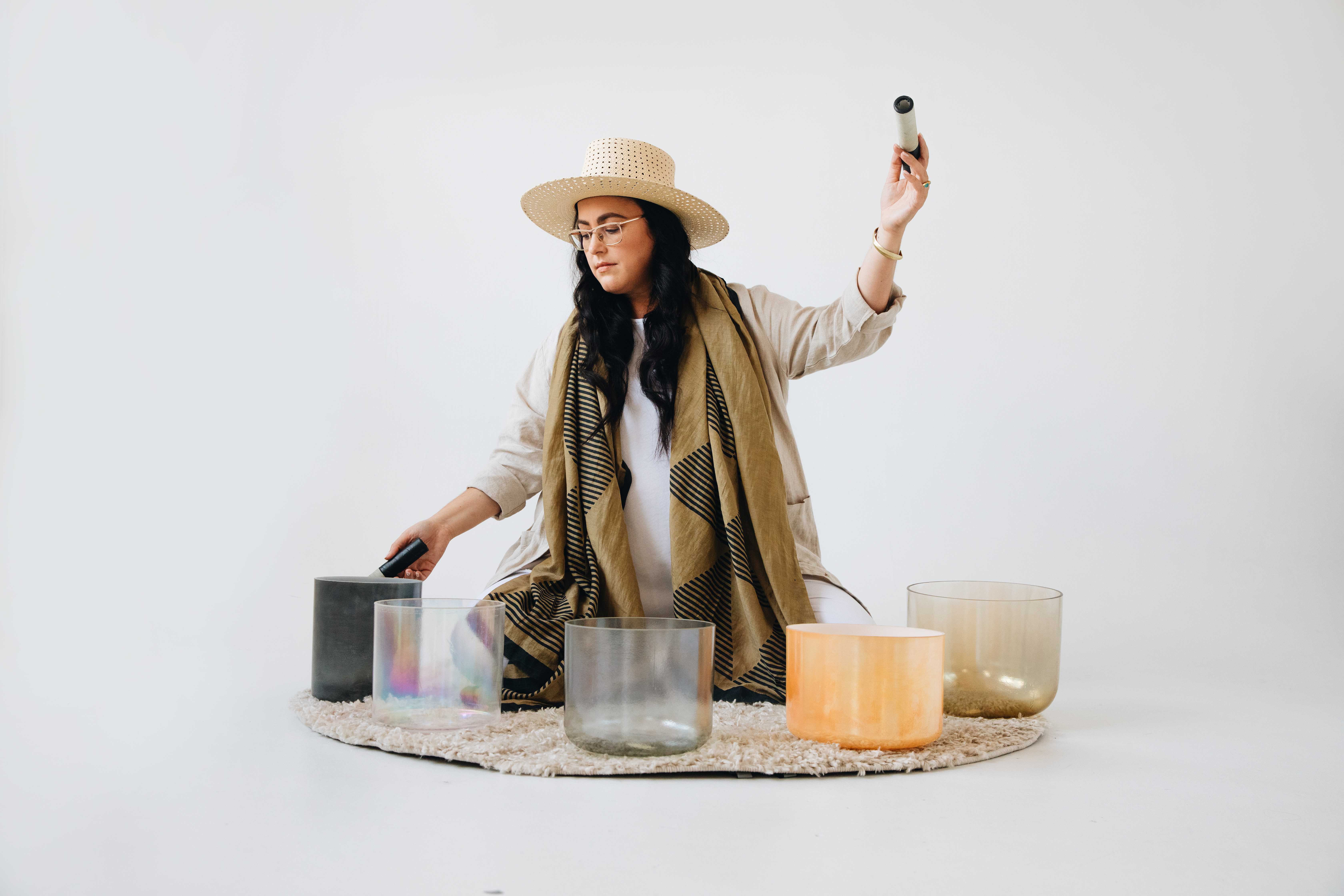 Ep. 193: Mindfulness and Healing with Sound – The transformative potential of Sound Baths; with Sara Auster